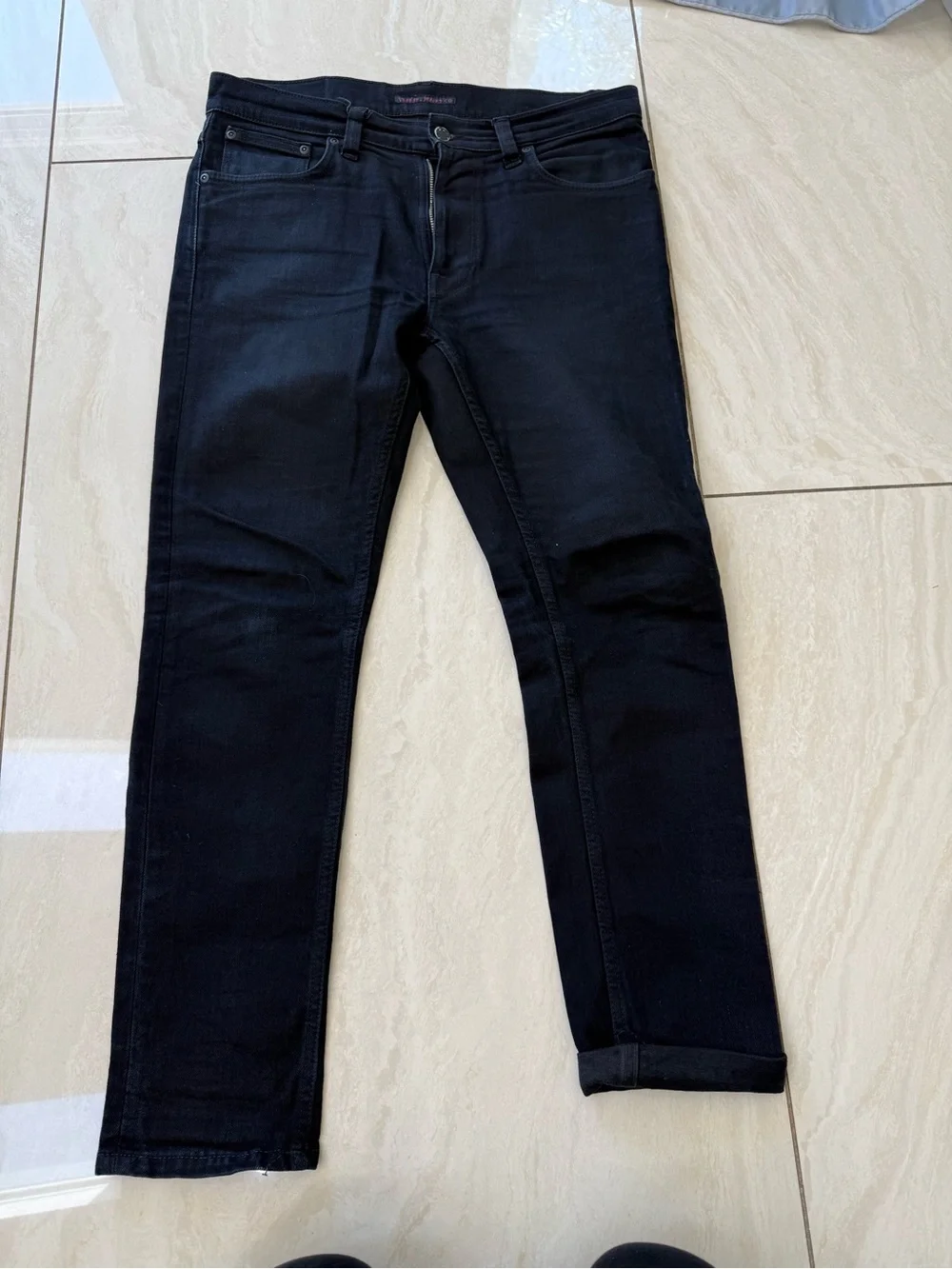 Nudie Jeans Lean Dean Dry Rebirth Embo